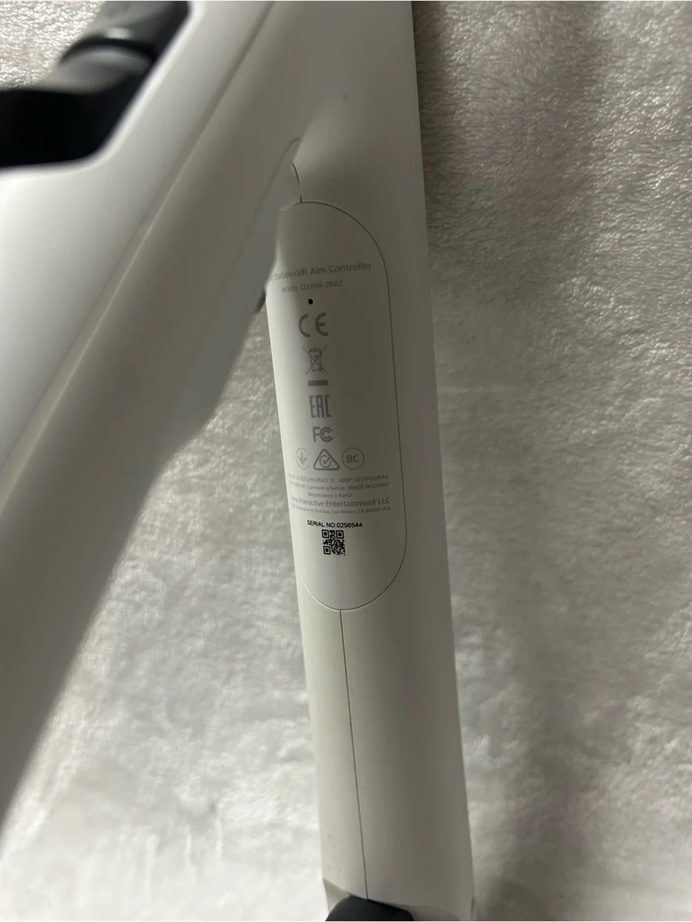 White Sony PlayStation PS VR Aim Controller PS4